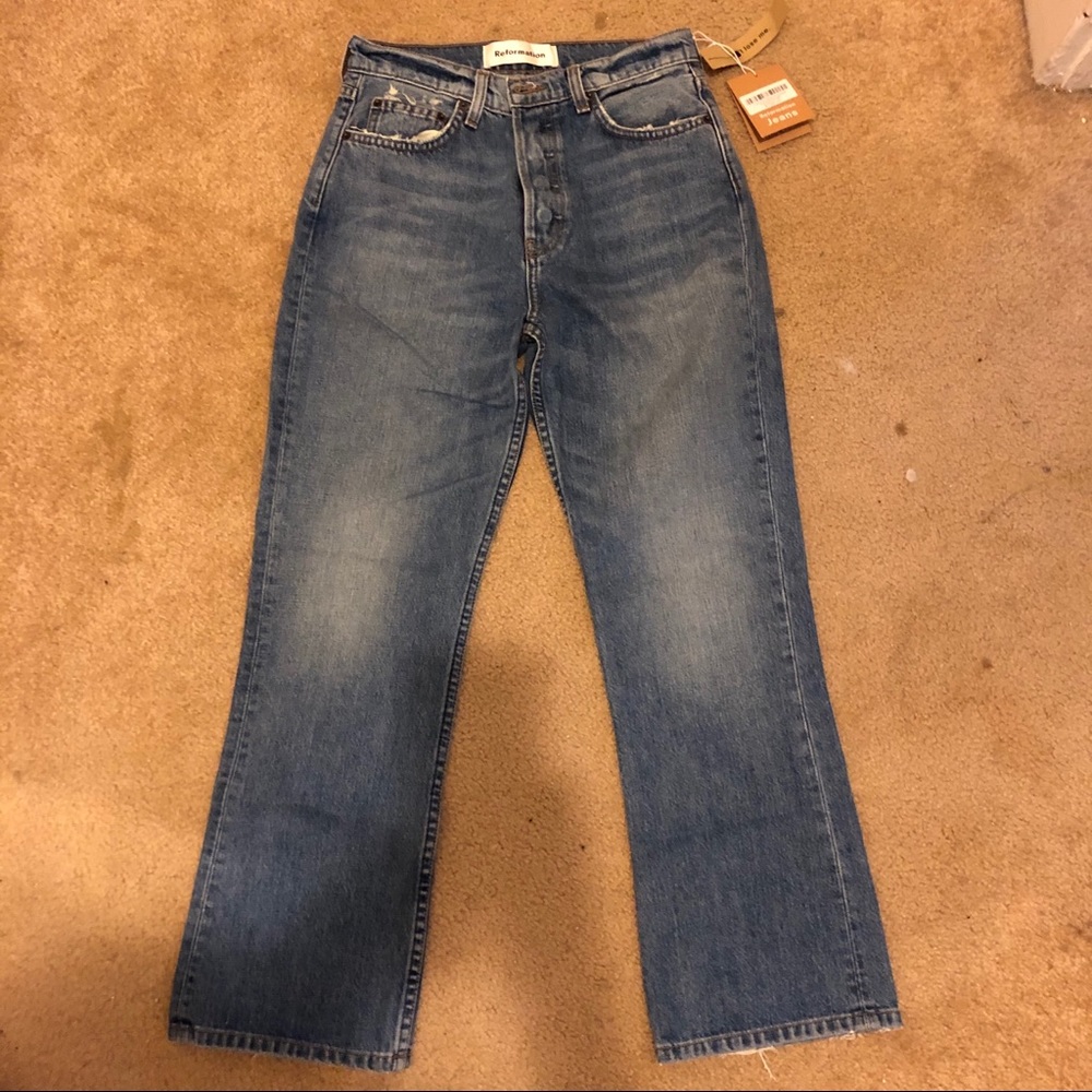 Reformation Jordi Kick Flare Jean